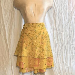 Reversible Wrap Skirt